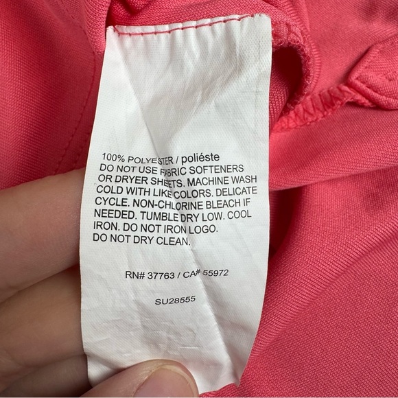 Callaway Women’s Pink Golf Shirt Medium Opti-Dri Performance Polo Activewear - Picture 7 of 10